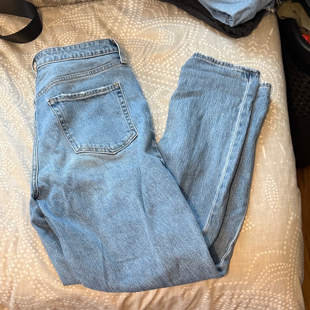 Old Navy Light Blue Straight Leg Jeans